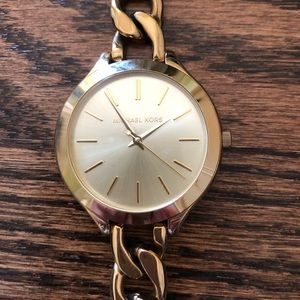 Michael Kors gold watch